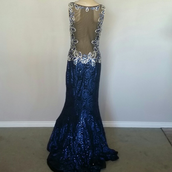 Tiffany size 12 prom dress - Picture 4 of 6